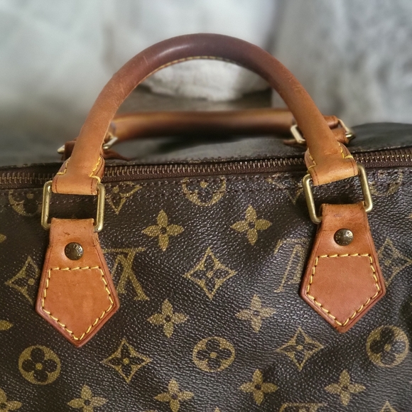 Louis Vuitton Speedy 35 Monogram handbag,, Authentic!!! - Picture 13 of 16